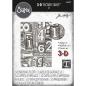 Preview: Tim Holtz Embossing Folder Numbered #665753