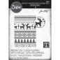 Preview: Tim Holtz A6 Embossing Folder Holiday Knit #666340