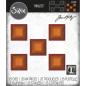 Preview: Tim Holtz Thinlits Dies 25Pk Stacked Squares #664438