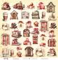 Preview: UHK Gallery 12x12 Paper Sheet The Christmas Workshop Decoration