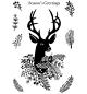 Preview: Woodware Clear Stamp Stylish Reindeer JGS614