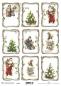 Preview: ITD Collection A4 Paper SET Christmas Frames