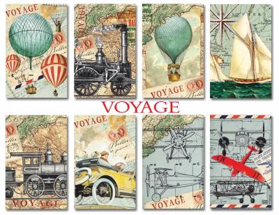 #141 Decorer Mini Scrapbook Paper Set Voyage