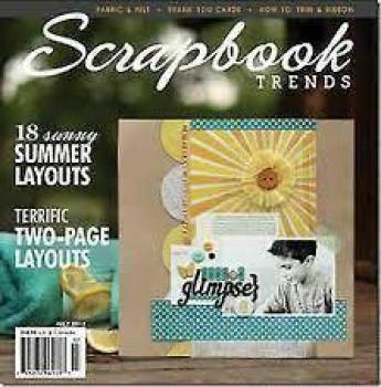 SALE Scrapbook Trends Magazin  July 2012