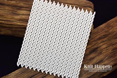 SnipArt Chipboard Knit Happens Background #34899