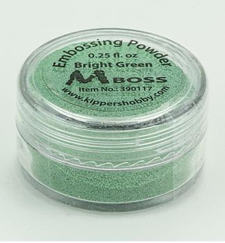 Mboss Embossing Powder - Bright Green