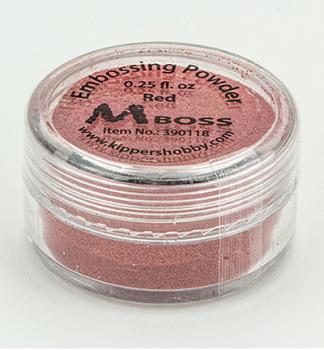 Mboss Embossing Powder - Red