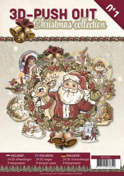 3D Push-Out Book No 01 Christmas Collection