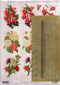 Reddy Cards Aufstellkarten Blumen Set 2