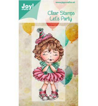 Joy!Crafts Clearstamp Mädchen mit Hut