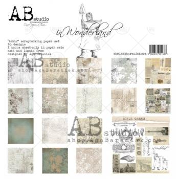 A.B Studio Paper Pad 12x12 In Wonderland