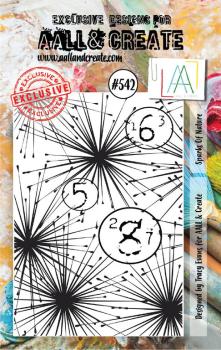 AALL & Create Clear Stamp A7 Set #542 Sparks of Nature