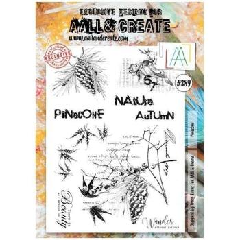 AALL & Create Clear Stamps A4 Set #389 Pinecone