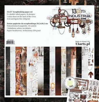 13@rts Paper Pad 12x12 Industrial Zone