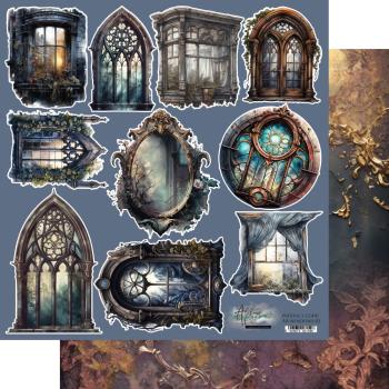 Alchemy of Art 12x12 Sheet Legends of the Magic School Doors 3