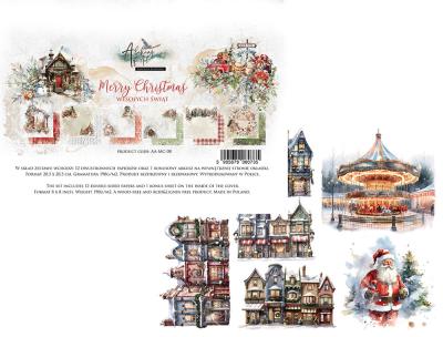 Alchemy of Art 8x8 Paper Pack Merry Christmas