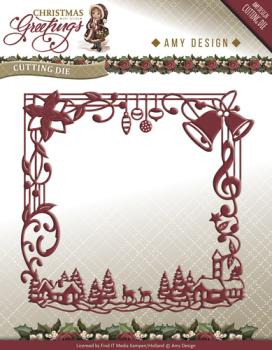 Amy Design Stanze Christmas Greetings Frame #ADD100
