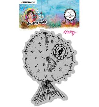 Art By Marlene Cling Stamps Harry Blowfish #15