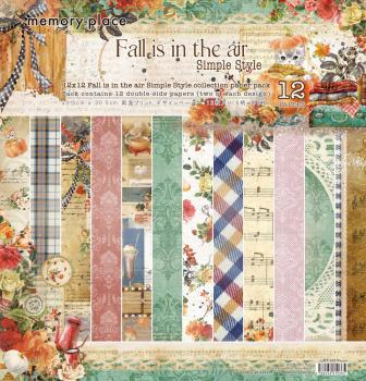 Asuka Studio 12x12 Paper Pad Fall is in the Air Simple Style