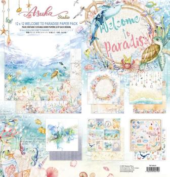 Asuka Studio 12x12 Paper Pad Welcome to Paradise