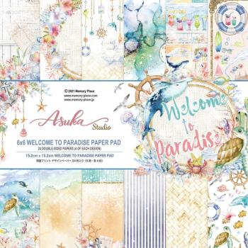 Asuka Studio 6x6 Paper Pack Welcome to Paradise