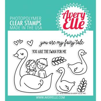 Avery Elle Clear Stamp Set Swan #AE1652