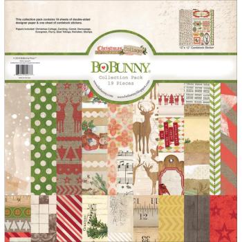 Bo Bunny Christmas Collage Collection Pack 12"X12"