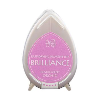 Brilliance Dew Drop Pigment Ink Pearlescent Orchid #034