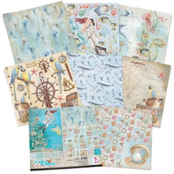 Ciao Bellla 12x12 Patterns Pad Underwater Love CBT050