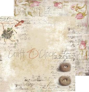 Craft O Clock Paper Pad 6x6 Hummingbird Song