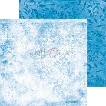 Craft O Clock 8x8 Paper Pad Basic Blue Mood #12