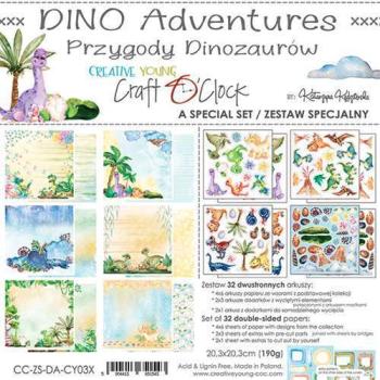 Craft O Clock 8x8 Special SET Dino Adventures