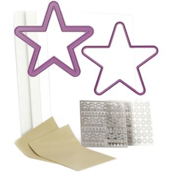 Cheery Lynn Designs Shaker Card Star #CLK108K