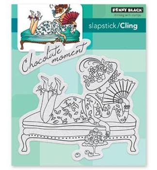 Penny Black Chocolate Moment Cling Stamp #40-530