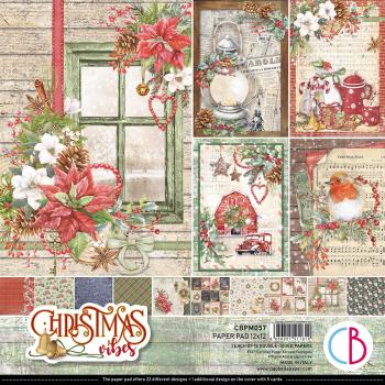 Ciao Bella 12x12 Paper Pad Christmas Vibes CBPM057