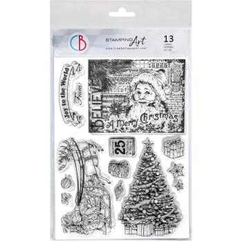 Ciao Bella Clear Stamps Believe In Christmas PS8097