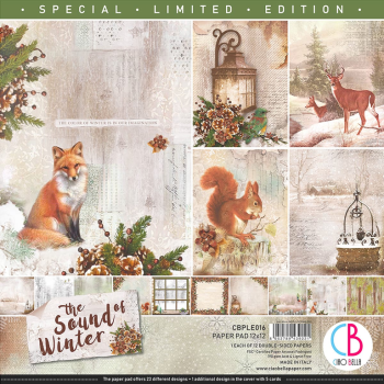 Ciao Bella 12x12 Paper Pad Sound of Winter Limited Edition #16_eingestellt