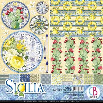 Ciao Bella 12x12 Patterns Pad Sicilia #CBT033