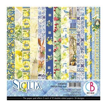 Ciao Bella 6x6 Paper Pad Sicilia #CBQ033