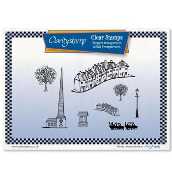 Claritystamp Clear Stamp Village (Dorf) #10012