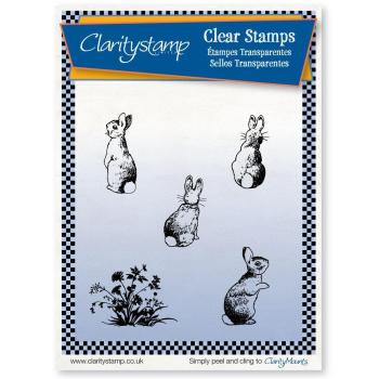 Claritystamp Clear Stamps + Mask Set Bunnies #10319