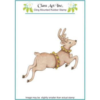 Class Act Inc. Cling Stamp Large Deer