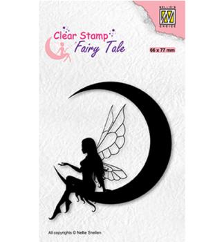 Clear Stamps Fairy Tale Elf on The Moon FTCS036