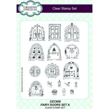 Clear Stamps Set Fairy Doors #CEC908