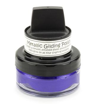 Cosmic Shimmer Metallic Gilding Polish Purple Mist