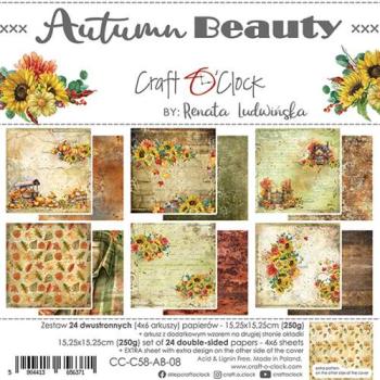 Craft O Clock 6x6 Paper Pad Autumn Beauty