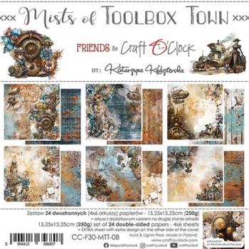 Craft O Clock 6x6 Paper Pad Mists of Toolbox Town