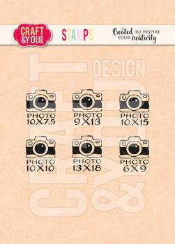 Craft & You Design Stamps Mini Cameras