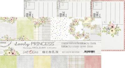 Craft O Clock Paper Pad 12x12 Lovely Princess_eingestellt