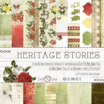 Craft O Clock Paper Pad 6x6 Heritage Stories